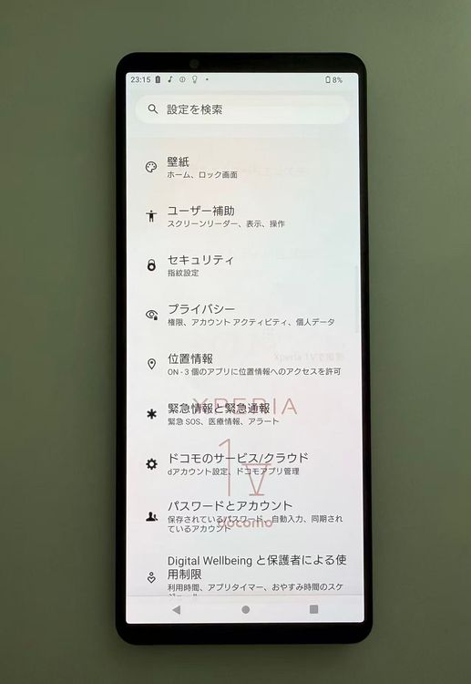 ��������ɬ�ɡ����Ѷ����� SONY Xperia 1 V docomo�� 256GB �֥�å�