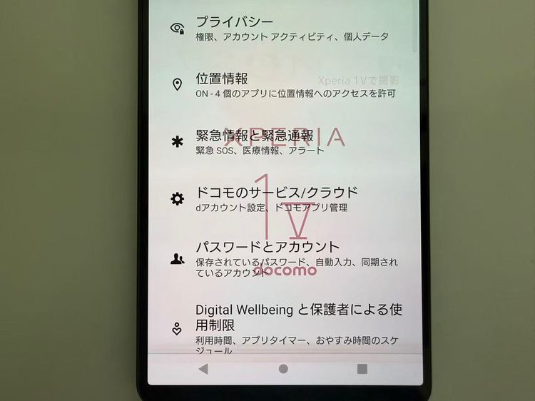 ��������ɬ�ɡ��������� SONY Xperia 1 V docomo�� 256GB �֥�å�
