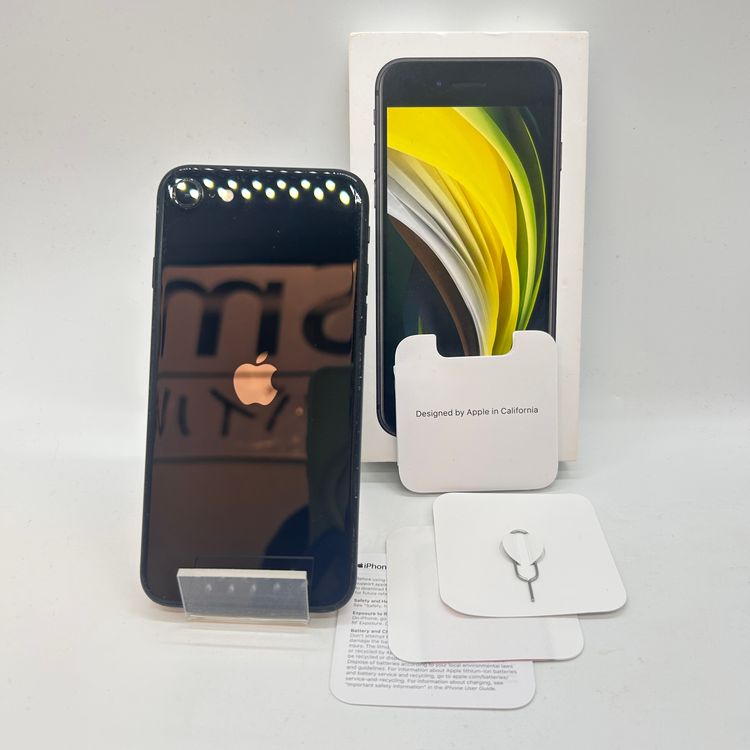 �ڽ���Ź�����ѡ�iPhoneSE(�裲����) 128GB SIM���å������ �Хåƥ꡼����100��