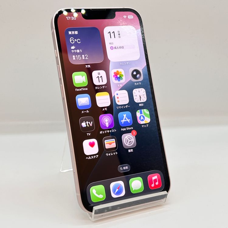 �ڽ���Ź�����ѡ�iPhone13 128GB �ԥ� SIM���å������ �Хåƥ꡼����100��