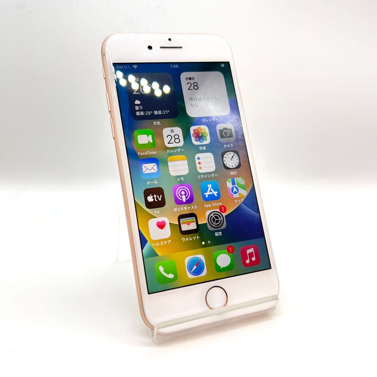 ڽŹѡiPhone8 64GB  SIMå Хåƥ꡼100%