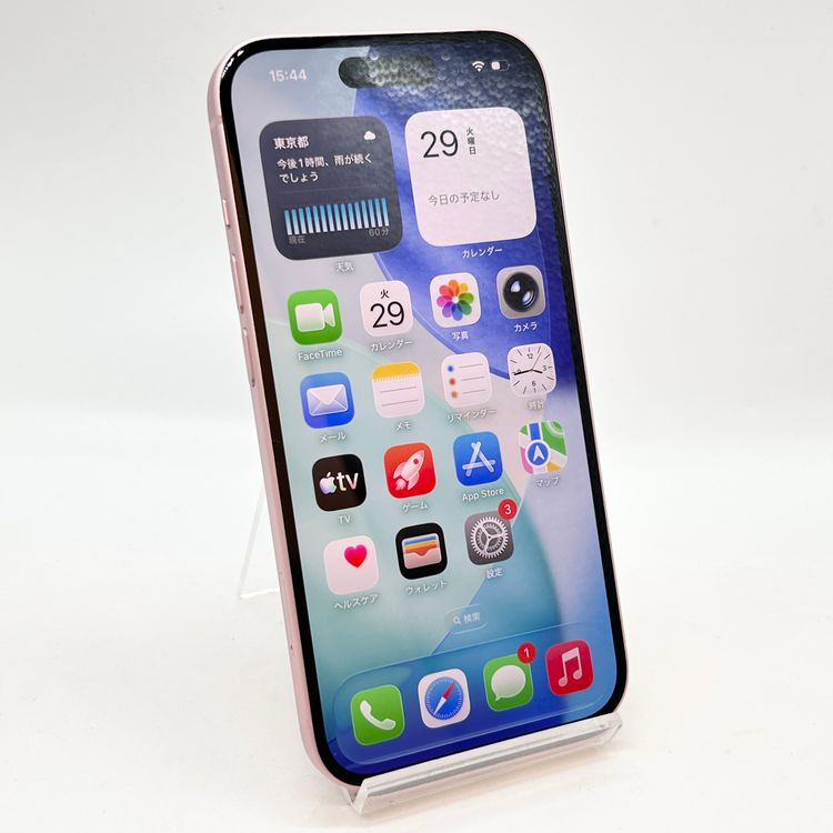 �ڽ���Ź�����ѡ�iPhone15 128GB SIM���å������ �Хåƥ꡼����100��