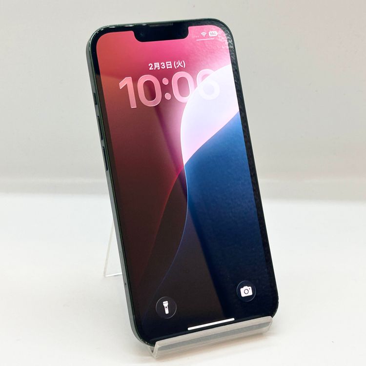 �ڽ���Ź�����ѡ�iPhone13 256GB ���꡼�� SIM���å������ �Хåƥ꡼����100��