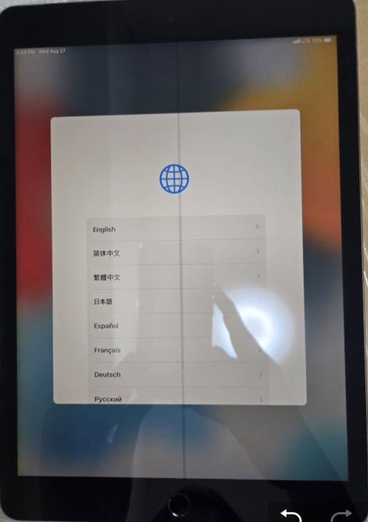 Apple  Softbank iPad 9th Gen 64 GB Space Gray
