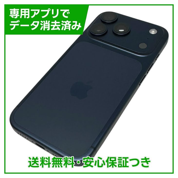 �ڥХåƥ꡼100%��iPhone��17Pro��256GB���ǥ����ץ֥롼��SIM�ե꡼