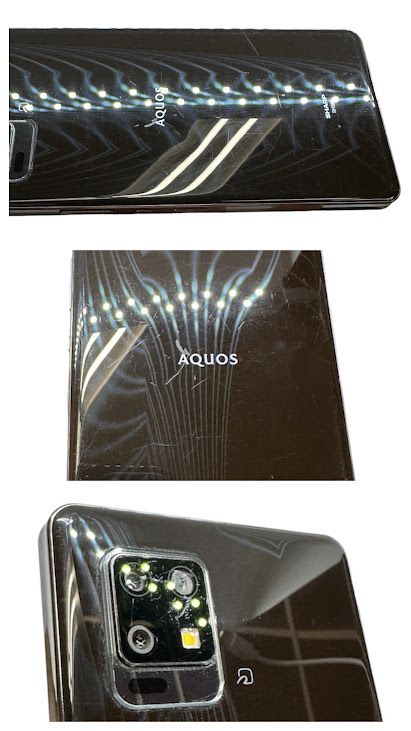 �ڥХåƥ꡼�ɹ���AQUOS��zero6��SHG04��128GB���֥�å���SIM�ե꡼��au��