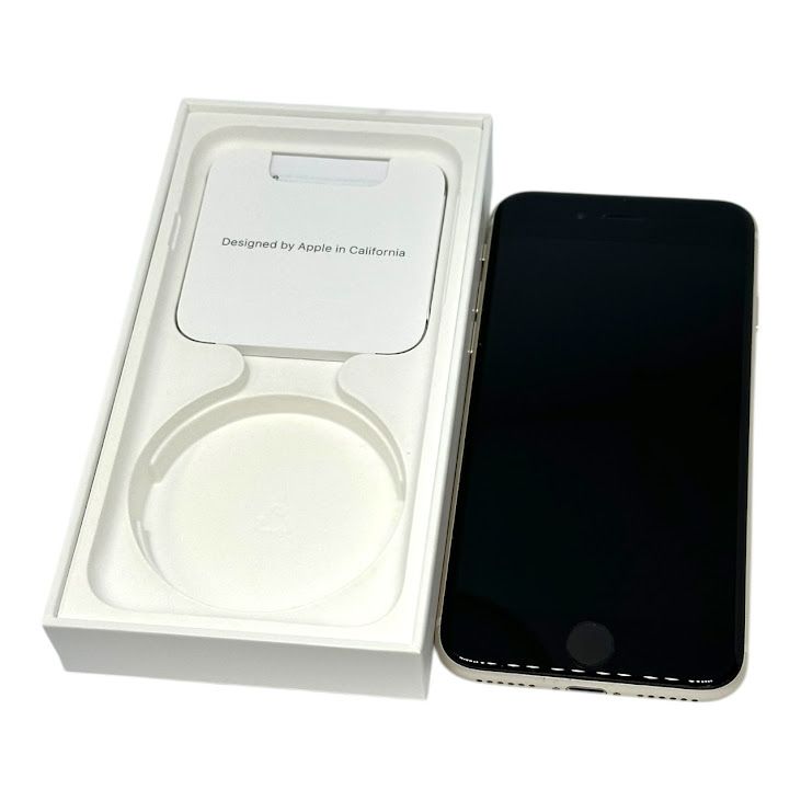 【バッテリー83%】iPhone SE(第3世代) 128GB スターライト ソフトバンク版