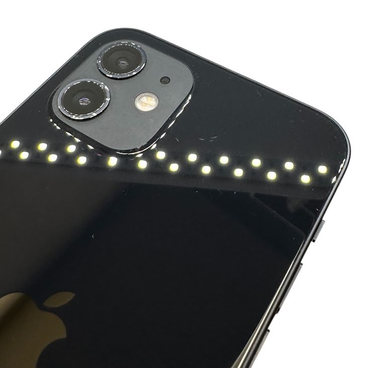 �ڥХåƥ꡼100%��iPhone��12��64GB���֥�å���SIM�ե꡼�����եȥХ���