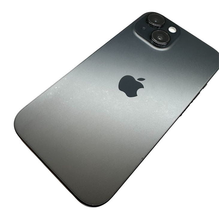 �ڥХåƥ꡼87%��iPhone��15��128GB���֥�å���SIM�ե꡼�����եȥХ���