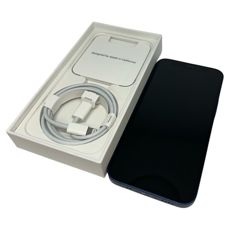 iPhone��12mini��64GB���֥롼��SIM�ե꡼��Y��Х�����