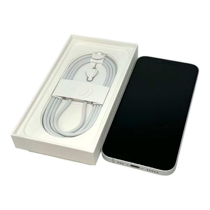 ムスビー｜【バッテリー100%】iPhone 16e 128GB ホワイト SIMフリー