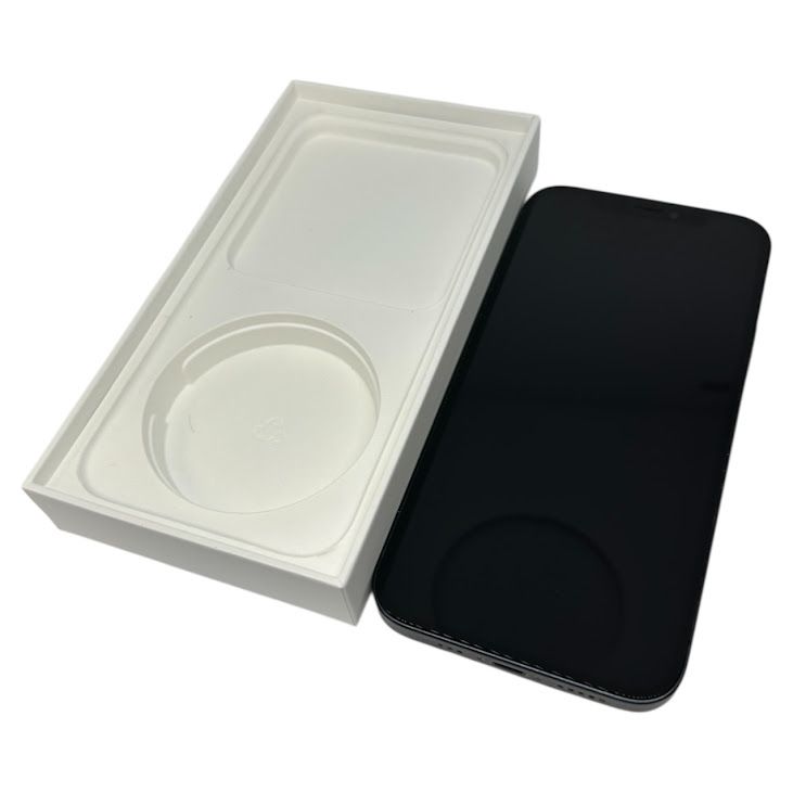 �ڥХåƥ꡼87%��iPhone��12��128GB���֥�å���SIM�ե꡼��Y��Х�����