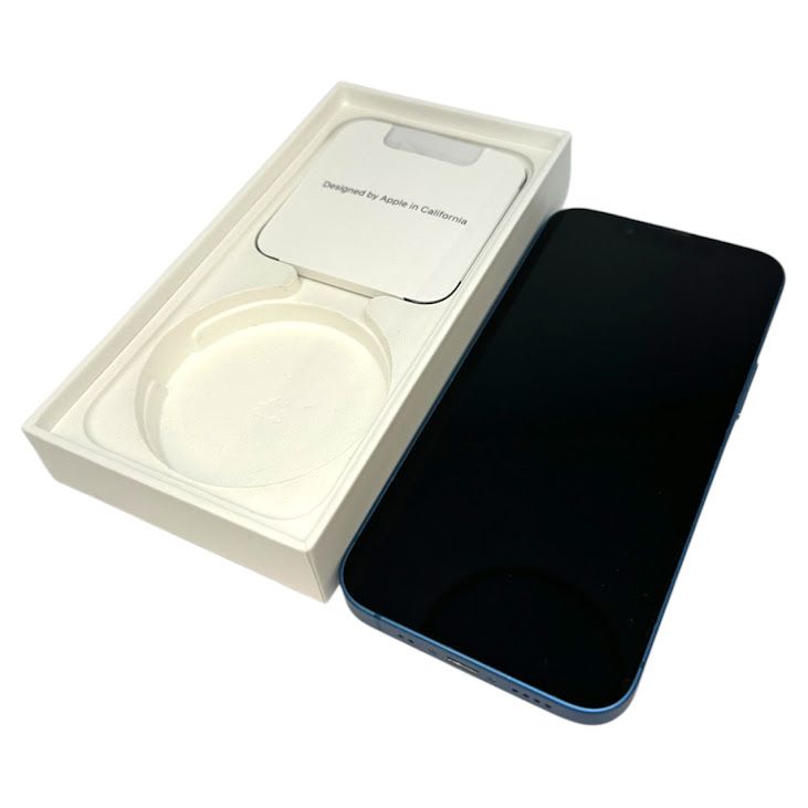 �ڥХåƥ꡼81%��iPhone��13mini��128GB���֥롼��SIM�ե꡼