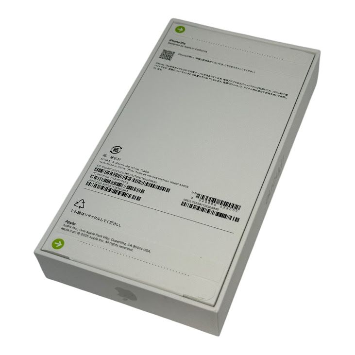 【未開封品】iPhone 16e 128GB ホワイト SIMフリー