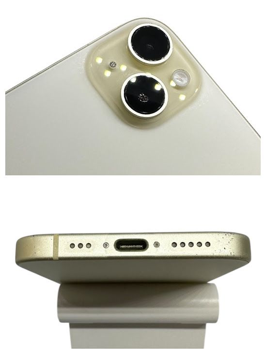 【バッテリー96%】iPhone 15 128GB イエロー SIMフリー ソフトバンク版