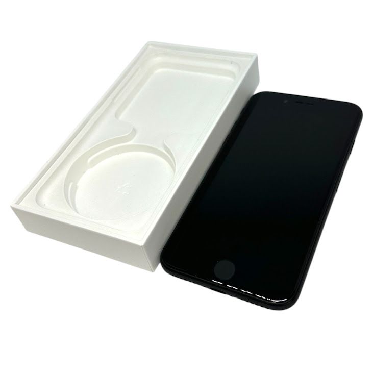 �ڥХåƥ꡼98%��iPhone��SE����2�����64GB���֥�å���SIM�ե꡼��au��