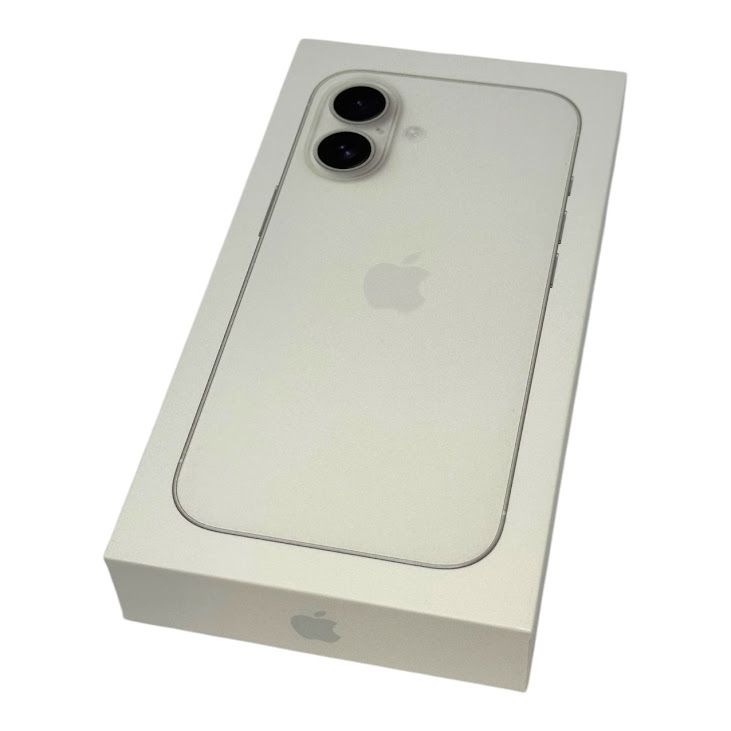 【未開封品】iPhone 16 128GB ホワイト SIMフリー
