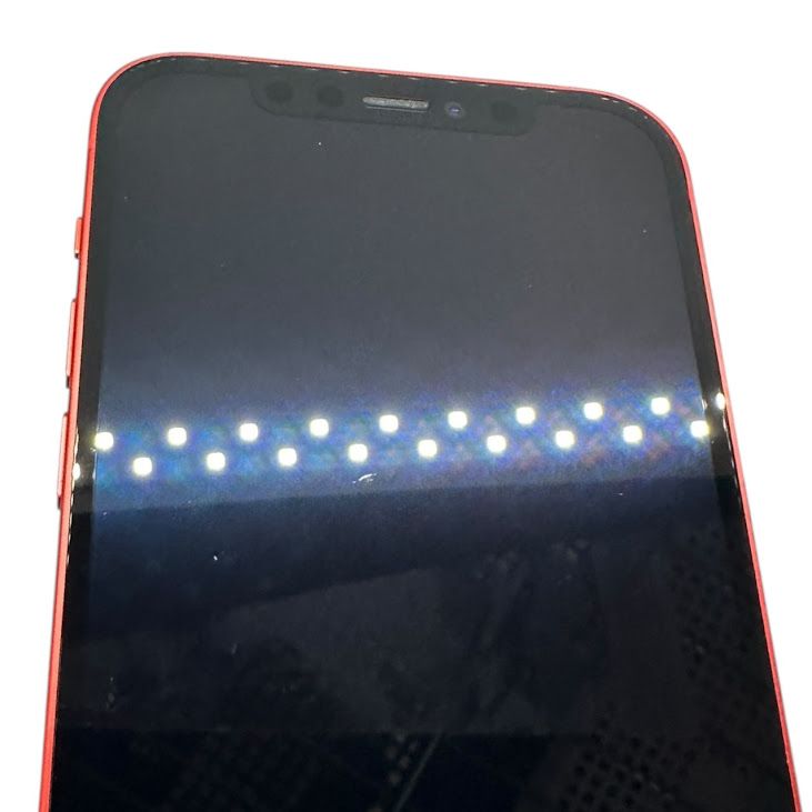 【バッテリー81%】iPhone 12 64GB レッド SIMフリー au版