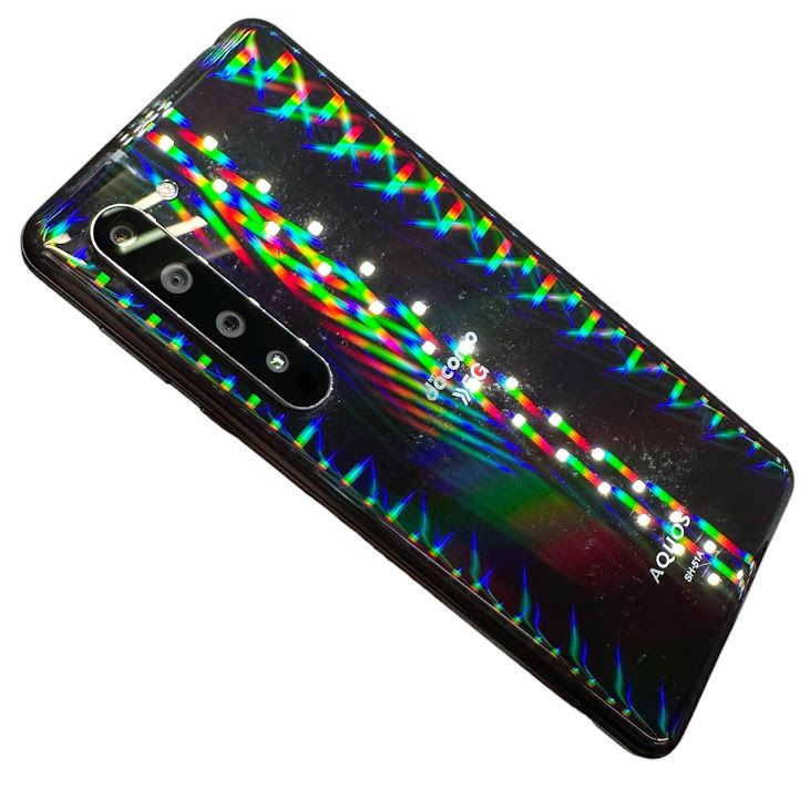 �ڥХåƥ꡼�ɹ���AQUOS��R5G��SH-51A��256GB���֥�å��쥤��SIM�ե꡼���ɥ�����