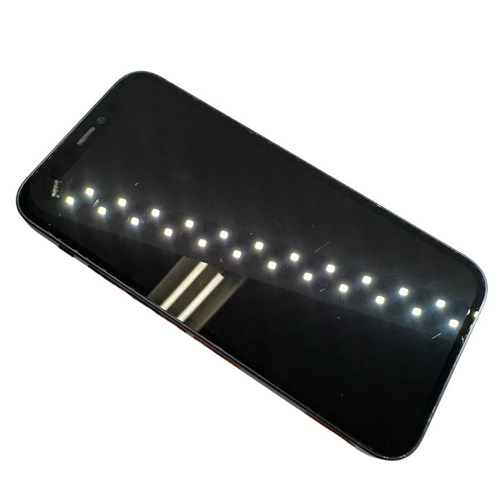 �ڥХåƥ꡼100%��iPhone��12mini��128GB���֥�å���SIM�ե꡼��au��