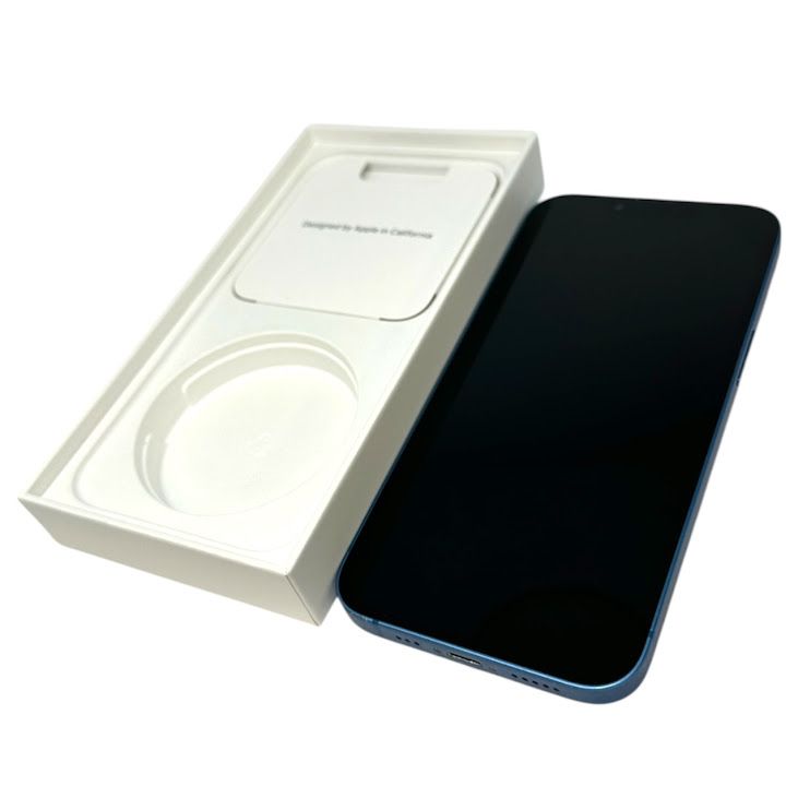 �ڥХåƥ꡼82%��iPhone��13��256GB���֥롼��SIM�ե꡼����ŷ��Х�����