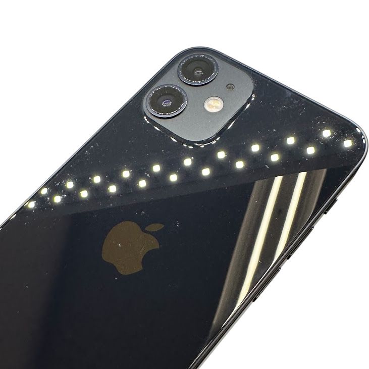 �ڥХåƥ꡼100%��iPhone��12mini��128GB���֥�å���SIM�ե꡼��au��