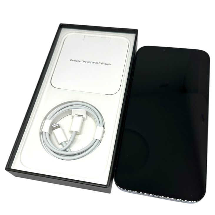 ڥХåƥ꡼86%iPhone13ProMax128GB֥롼SIMե꡼au