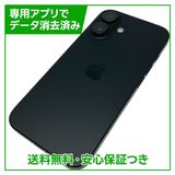 �ڥХåƥ꡼91%��iPhone��16��128GB���֥�å���SIM�ե꡼�����եȥХ���