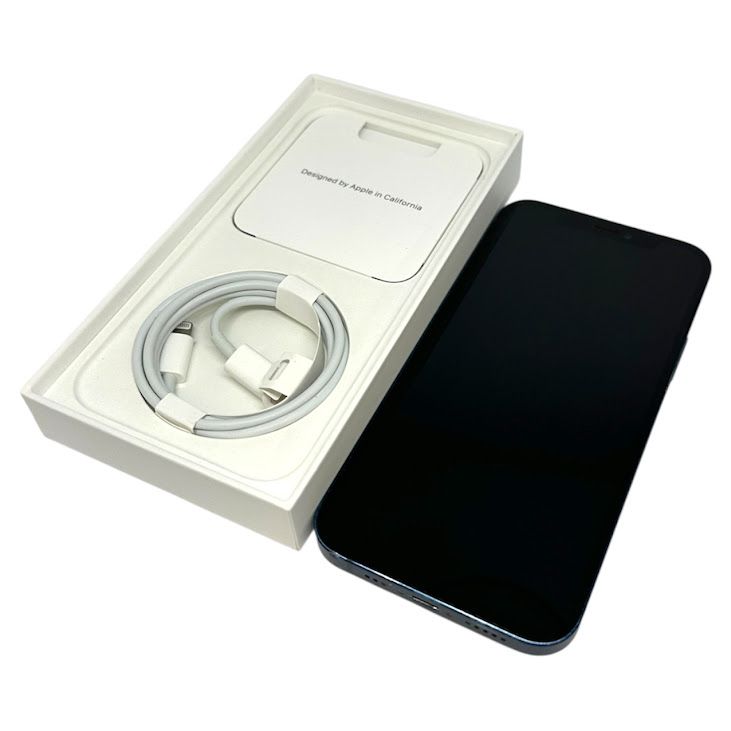 �ڥХåƥ꡼82%��iPhone��12��128GB���֥롼��SIM�ե꡼���ɥ�����