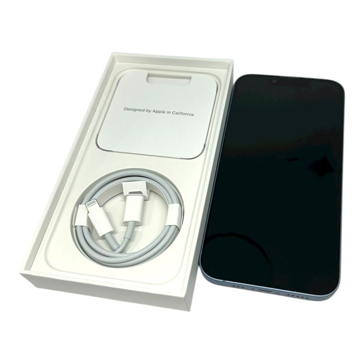 ڥХåƥ꡼88%iPhone14128GB֥롼SIMե꡼au