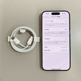 iPhone 15 Pro 128GB �ۥ磻�� �Хåƥ꡼ 89% ������ SIM�ե꡼