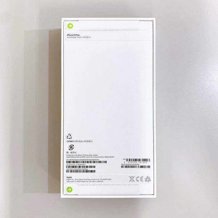 ��̤�����ʡ�iPhone 15 Plus 128GB �֥롼 ������ SIM�ե꡼