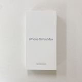 ��̤�����ʡ�iPhone 16ProMax 256GB �ǥ����ȥ����˥��� ������ SIM�ե꡼