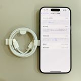 iPhone 15 Pro 128GB �֥롼 �Хåƥ꡼ 89% ������ SIM�ե꡼