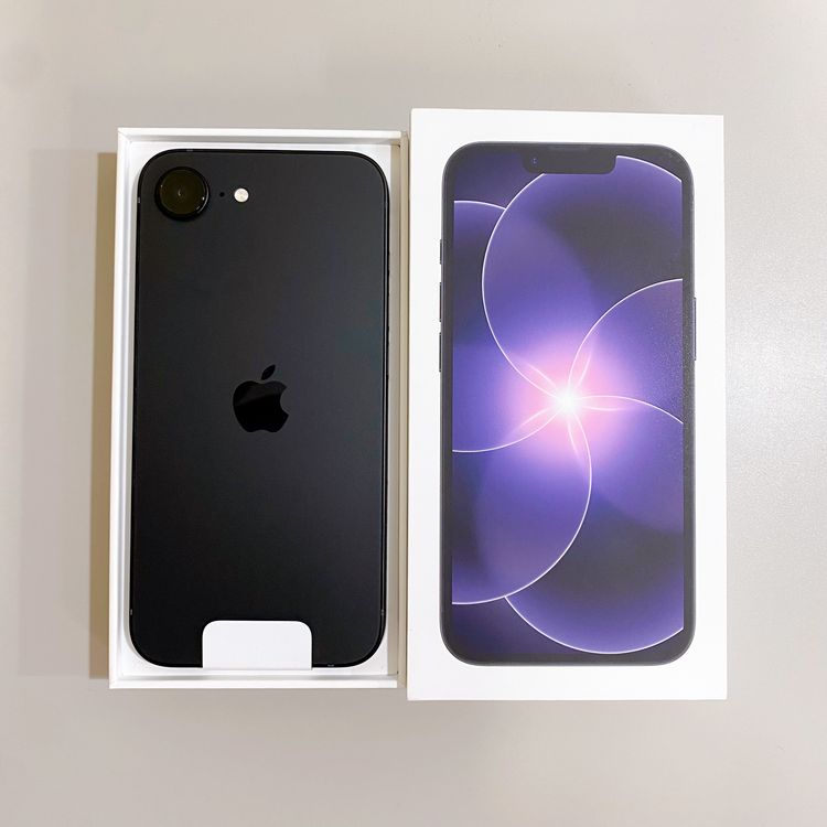 �ڳ����Ѥߡ�iPhone 17E 256GB �֥�å� ������ SIM�ե꡼