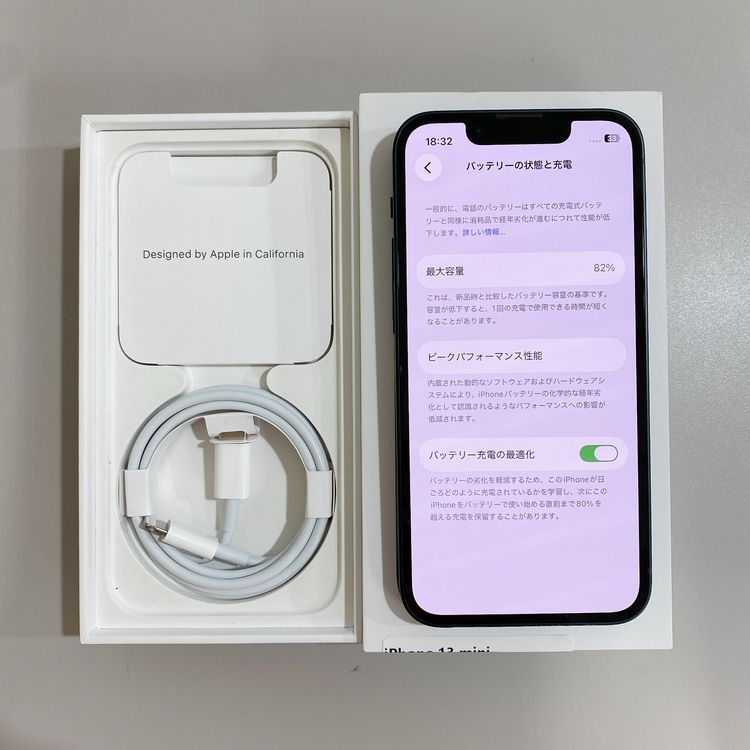 iPhone 13 MINI 128GB �ߥåɥʥ��� �Хåƥ꡼ 82% ������ SIM�ե꡼