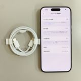 iPhone 15 Pro 128GB �ʥ����� �Хåƥ꡼ 89% ������ SIM�ե꡼