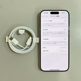 iPhone 15 Pro 128GB �ۥ磻�� �Хåƥ꡼ 92% ������ SIM�ե꡼
