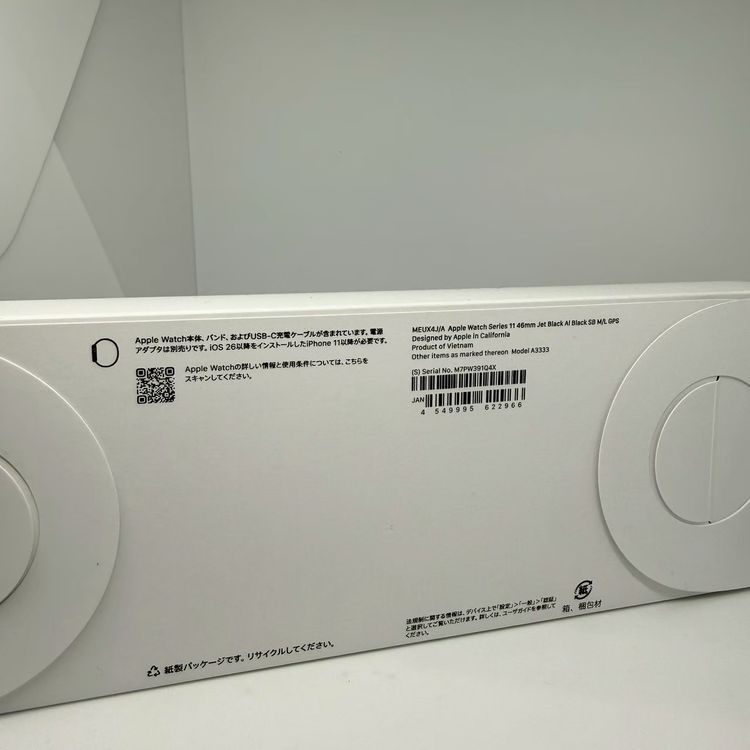 AppleWatch Series11 46mm ����̤������ ���ݡ��ĥХ���� �����åȥ֥�å�