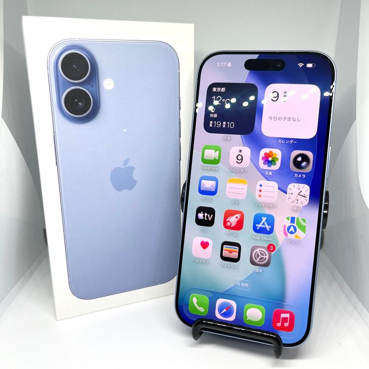 iPhone17 256GB �ߥ��ȥ֥롼 SIM�ե꡼