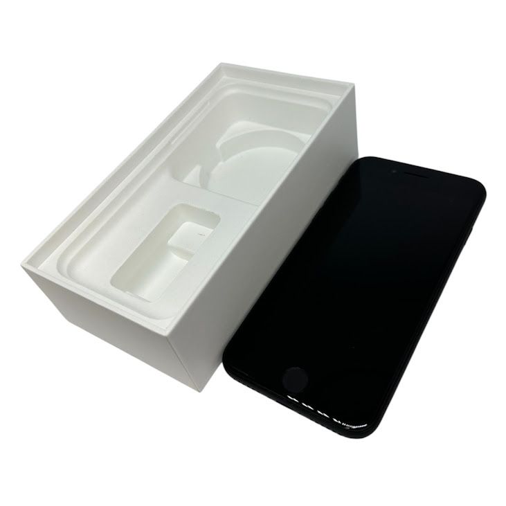 �ڥХåƥ꡼95%��iPhone��SE����2�����64GB���֥�å���SIM�ե꡼��au��