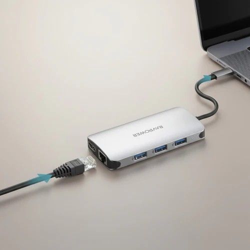 SUNVALLEY JAPAN RAVPower9-in-1¿��ǽUSB-C�ϥ� RP-UC1003