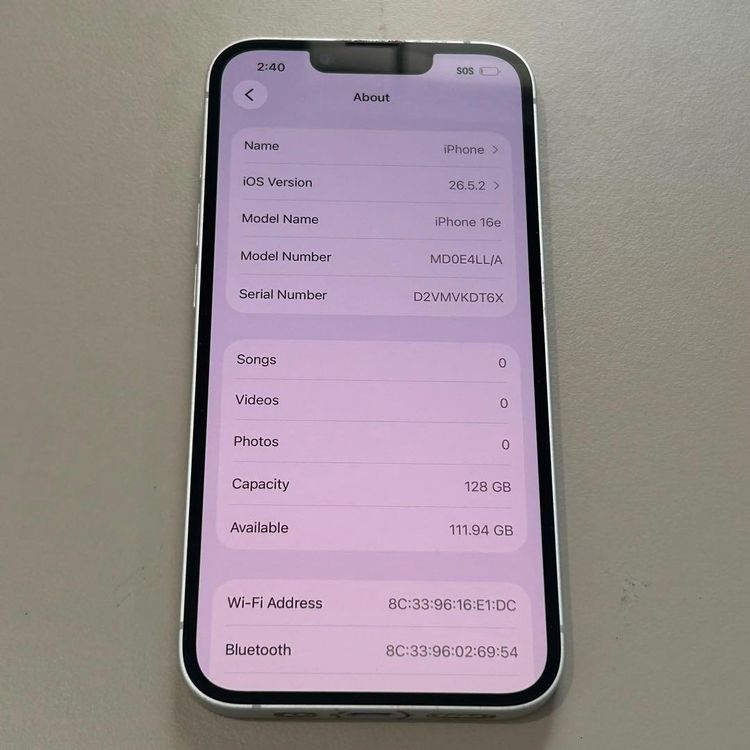 �����ʡ�iPhone 16e��128GB��SIM�ե꡼��