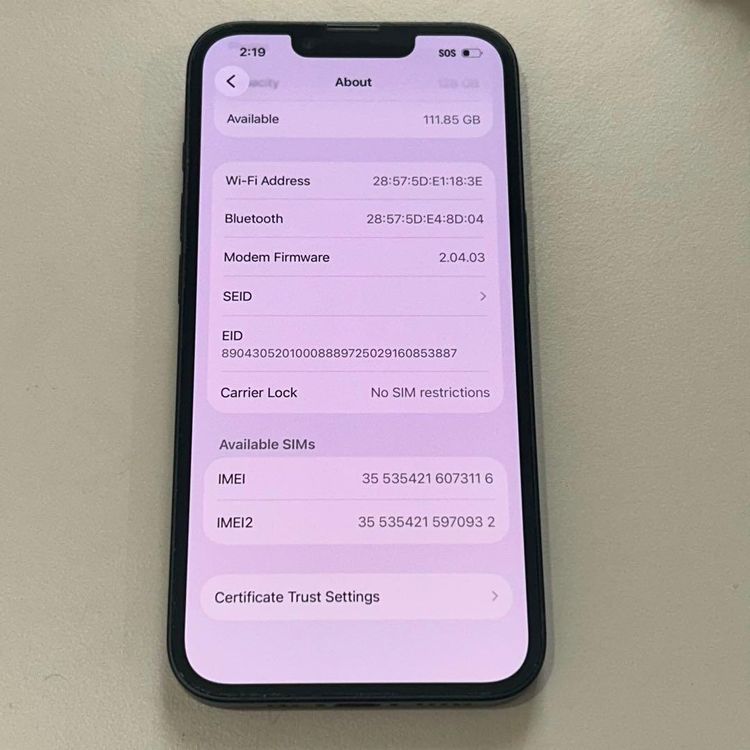 �����ʡ� iPhone 16e��128GB�� SIM�ե꡼��