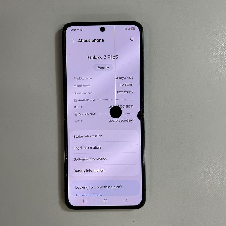 ムスビー｜【ジャンク品】Android Galaxy Z Flip 5｜256gb｜SIMフリー