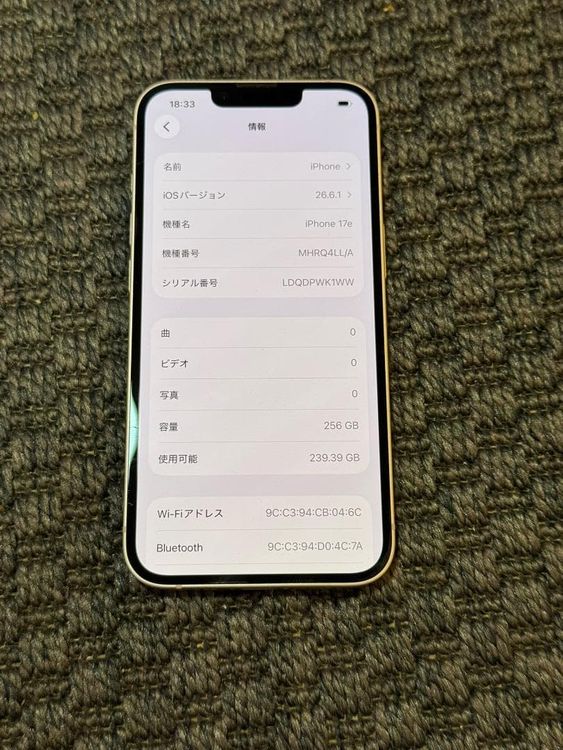 �����ʡ�iPhone 17e��256gb��SIM�ե꡼