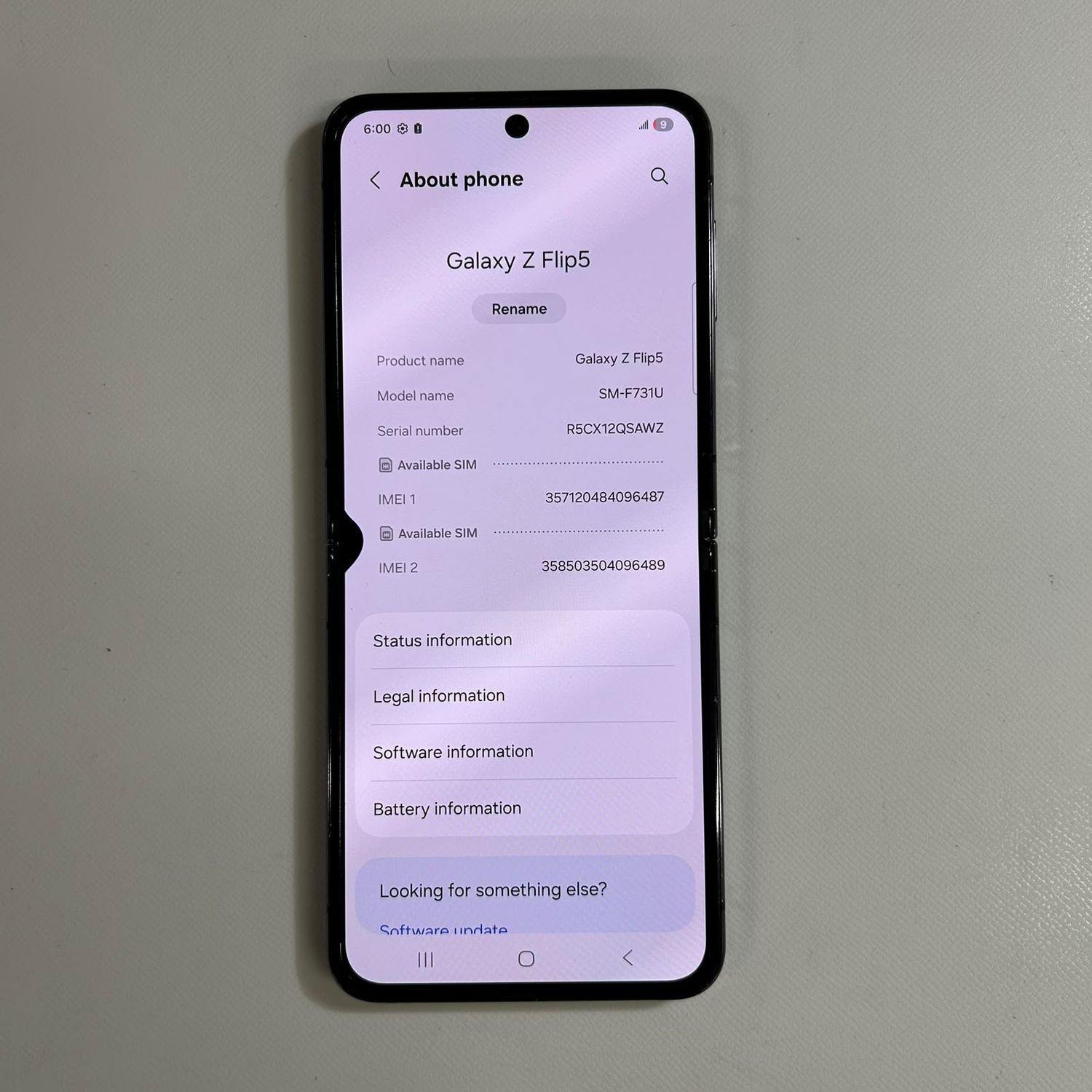 ムスビー｜【ジャンク品】Android Galaxy Z Flip 5｜256gb｜SIMフリー