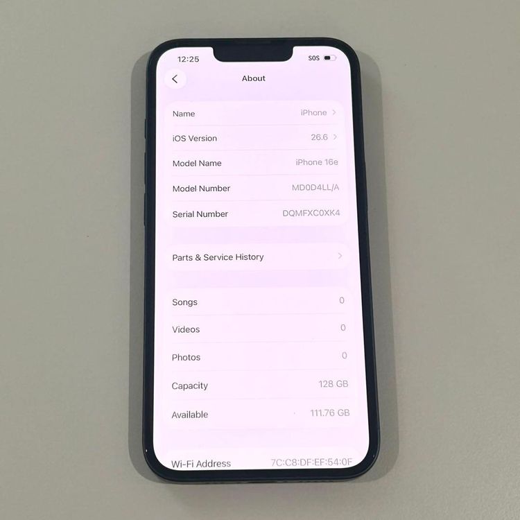 �����ʡ� iPhone 16e��128GB�� SIM�ե꡼��
