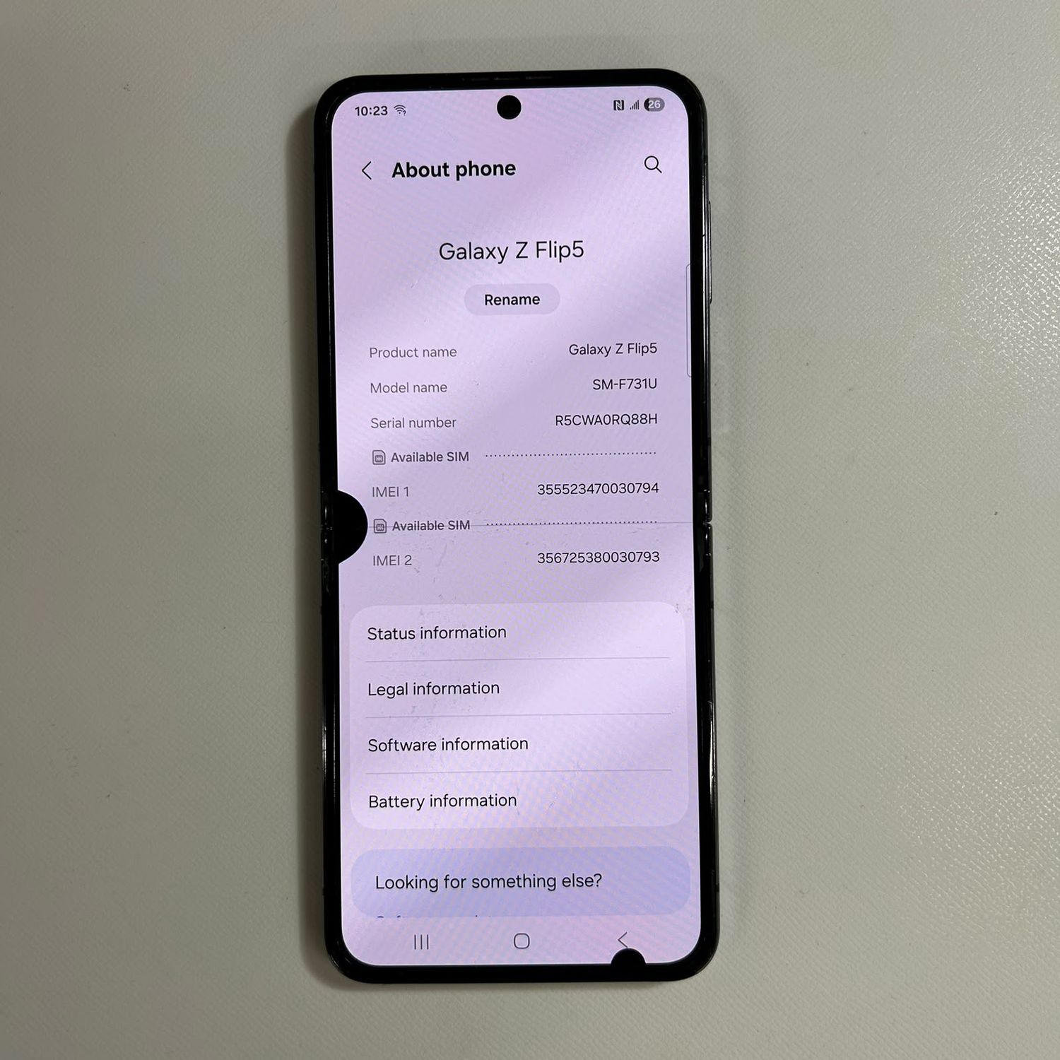 ムスビー｜【ジャンク品】Android Galaxy Z Flip 5｜256gb｜SIMフリー