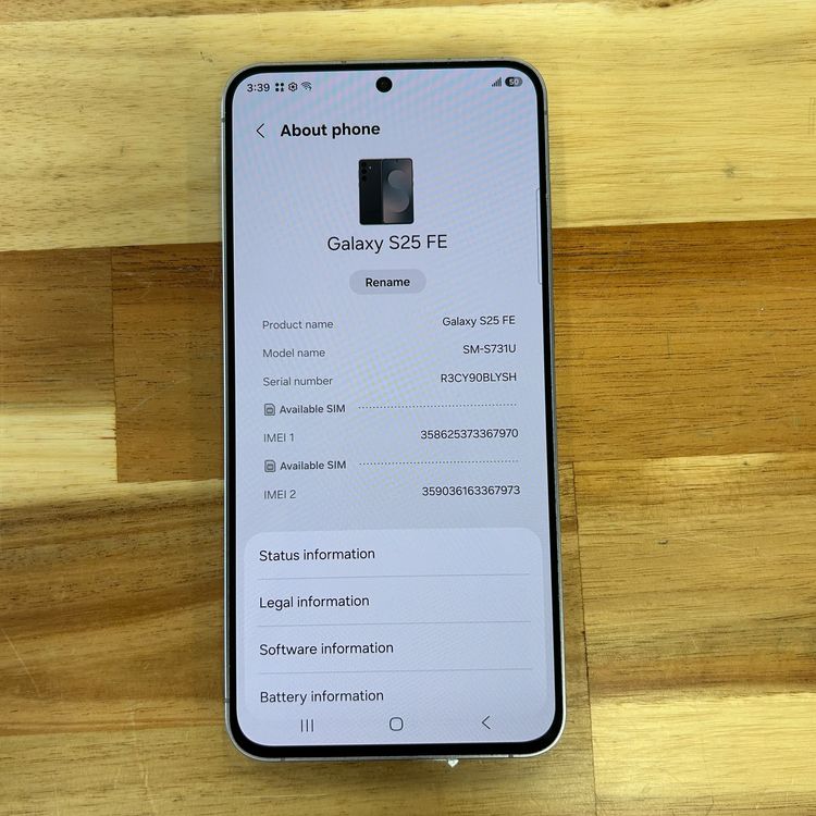 �����ʡ�Galaxy S25 FE��128GB��SIM�ե꡼